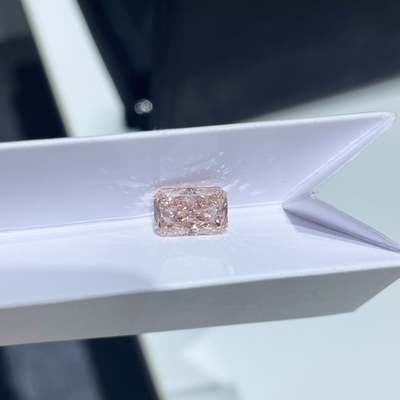 Corte brillante crecido laboratorio del radiante rosado de los diamantes 1.5-3.0ct del CVD VS2-VVS2