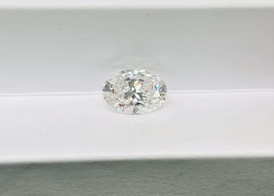 2.1ct Forma ovalada de laboratorio cultivado CVD Diamante IGI Certificado G VVS 2EX