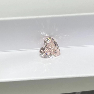 Diamante de venta al por mayor Diamante sintético Rosa de laboratorio Diamante maduro Forma de corazón 1.78ct