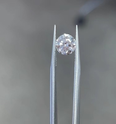 Gran tamaño 4ct Diamante sintético de laboratorio Blanco redondo de corte brillante Certificado IGI
