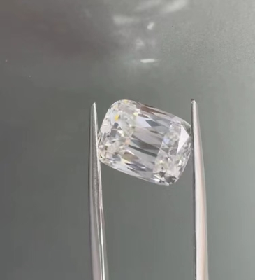 Cojín modificado de corte brillante CVD Diamantes cultivados Diamantes pasan la prueba