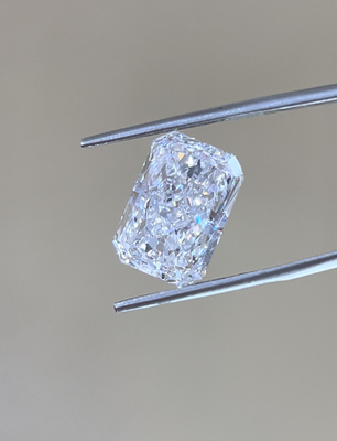 3EX Excelente corte Forma elegante Diamante cultivado en laboratorio Diamante certificado IGI Radiante