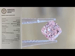 Diamantes de colores creados en laboratorio Diamantes sintéticos sueltos Cojín Diamantes rosas
